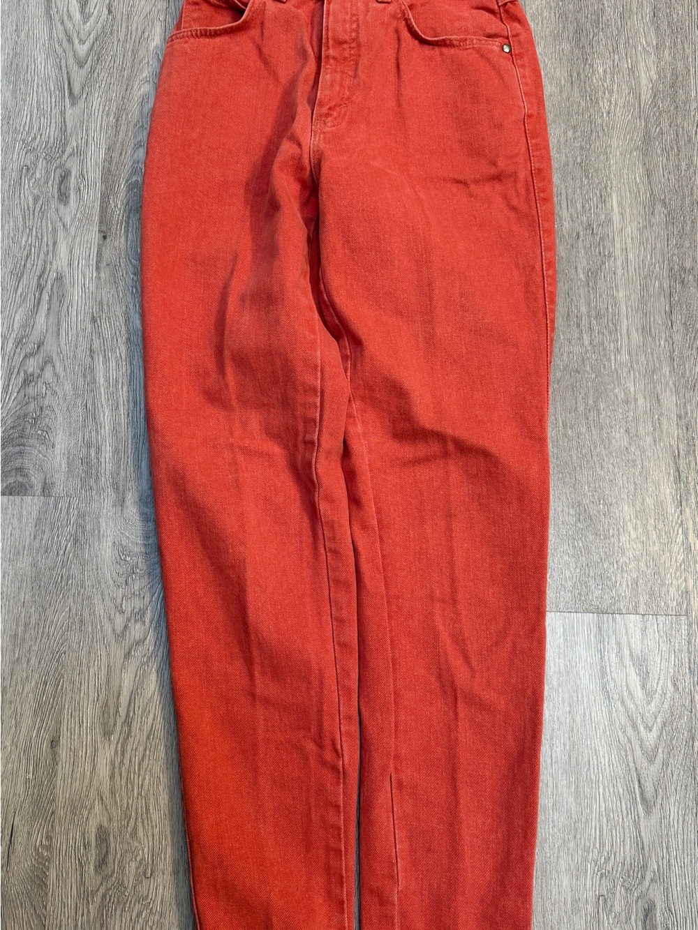 Vintage 90s Levi's Jeans Women 3 Juniors Orange 953 Series High Rise Tapered